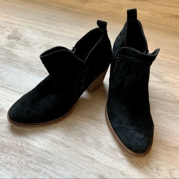 Sam Edelman Mathia Black Booties, Size 7 - Picture 2 of 6